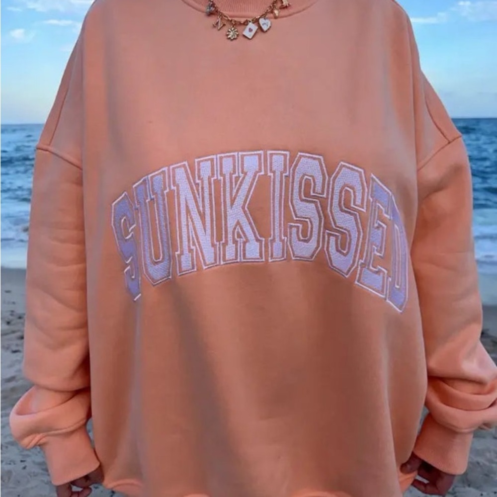 Sunkissed Women's Peach Sweatshirt